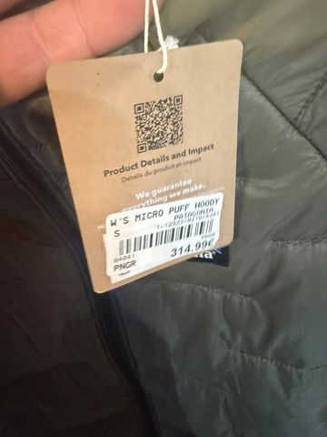 Brugt Patagonia W's Micro puff hody 2024 bike — billede 3 af 3