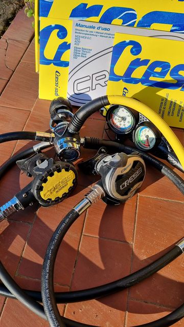 Cressi Ellipse Balanced MC9/SC Int. 2010 Diving usato