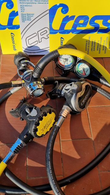 Używany Cressi Ellipse Balanced MC9/SC Int. 2010 bike — zdjęcie 2 z 5