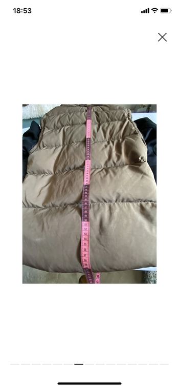 Used maje Superbe Doudoune femme marque ,duvet et plume Kaki et Noir 2022 bike — image 11 of 13