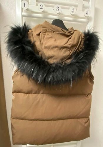 Used maje Superbe Doudoune femme marque ,duvet et plume Kaki et Noir 2022 bike — image 4 of 13