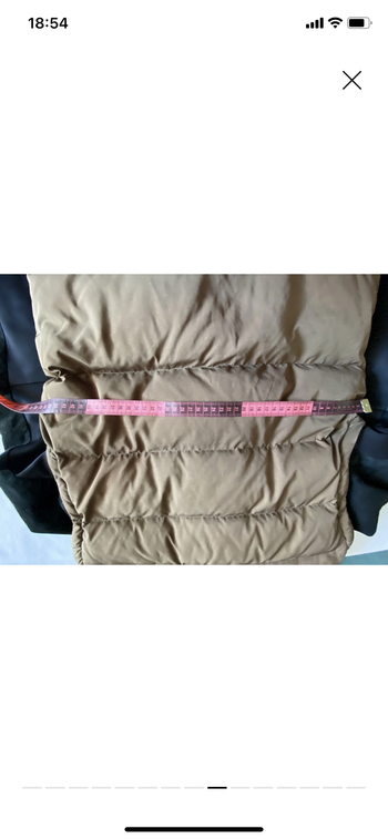 Used maje Superbe Doudoune femme marque ,duvet et plume Kaki et Noir 2022 bike — image 13 of 13