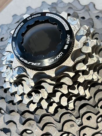 Bike Cassette SHIMANO Dura-Ace CS-R9200 12-Speed Road Cassette