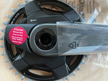 Brugt Sram RED AXS DUB QUARQ powermeter crankset 1x12 2025 Drivetrain & Pedals