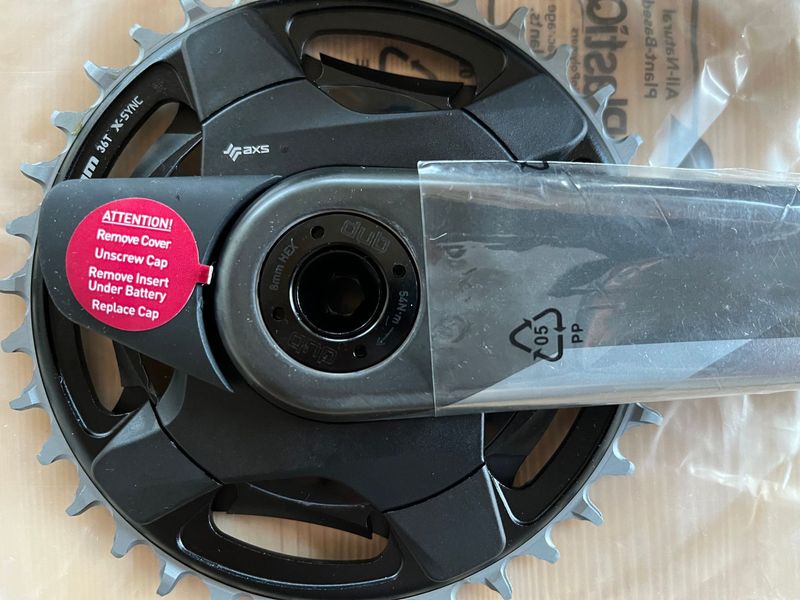 Used Sram RED AXS DUB QUARQ powermeter crankset 1x12 2025 Drivetrain & Pedals
