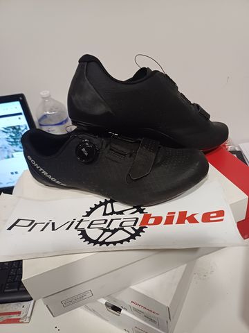 Bontrager SCARPE BDC CIRCUIT ROAD black 39 - 5253249 2024 Cycling Shoes d'occasion
