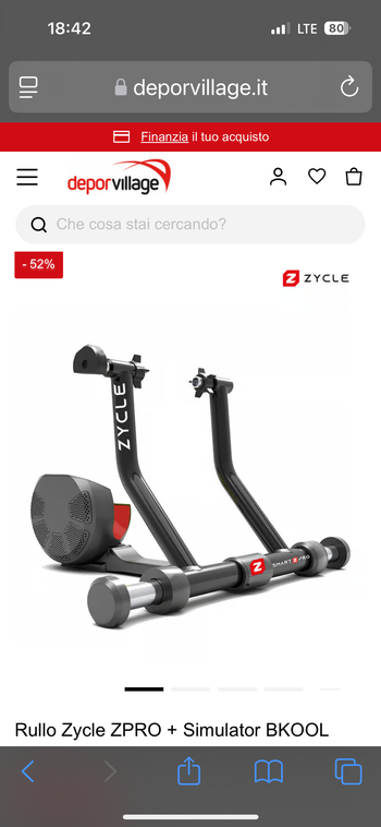 Used Zycle rullo Smart 2020 bike — image 1 of 2