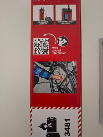 Used EINHELL Akku Luftpumpe 2025 bike — image 3 of 3