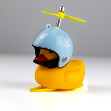 Roxar Bicycle bell, duck light, blue helmet Cycling Accessories usato