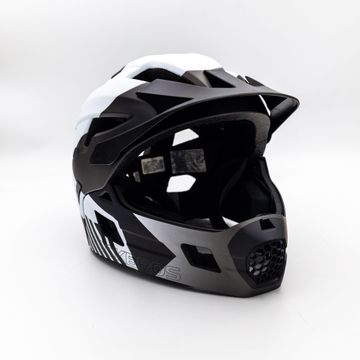 Gebrauchtes Rockbros Children's helmet with detachable chin guard FULL FACE off-road Rockbros TS-61 Gray Cycling Accessories