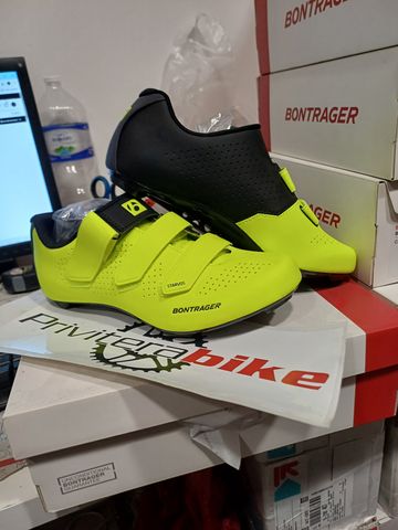 Used Bontrager SCARPE BDC BONTRAGER STARVOS giallo 45 - 551585 2023 Cycling Shoes