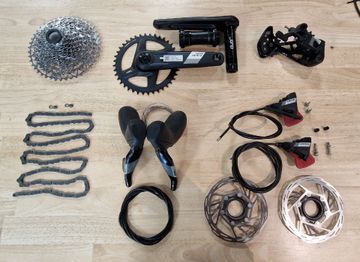 Used Sram Apex XPLR 2025 Groupset