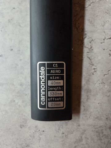 Brugt Cannondale Aero C1 2025 bike — billede 2 af 3