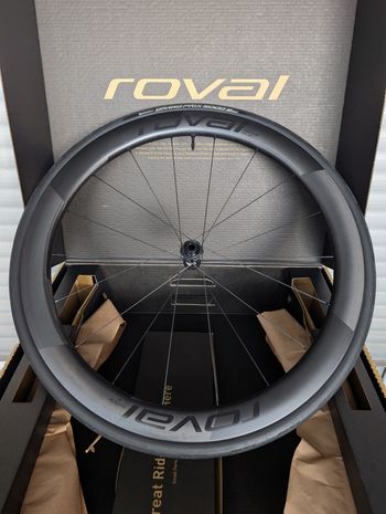 Used Specialized Roval Rapide CLIII + Continental GP5000 STR 28 mm 2025 Wheels