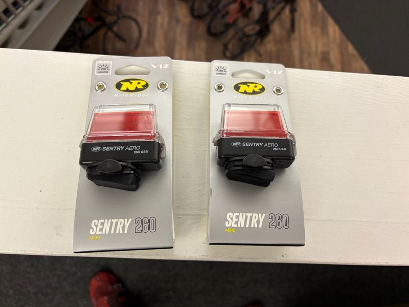 Used Nite Rider Sentry Aero Tail Light Cycling Accessories