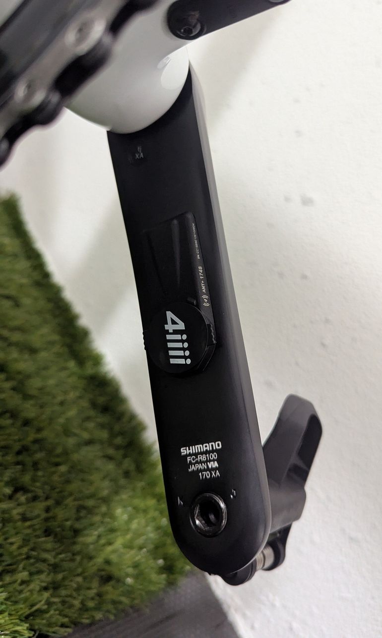 パーツ 4iiii Precision 3 Ultegra r8100 170 4iiii Precision 3+ Pro Powermeter Crankset - Ride Ready