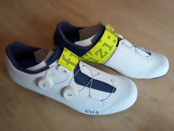 Used Fizik Zapatillas Fizik Vento Infinito Carbon 2 Movistar 2024 Cycling Shoes