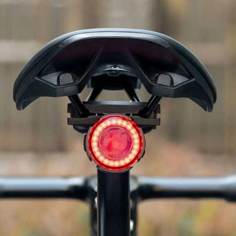 Used Rockbros Smart Bike Rear Tail Light IPX7 Waterproof bike — image 4 of 5