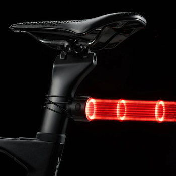 Used Rockbros Smart Bike Rear Tail Light IPX7 Waterproof bike — image 3 of 5