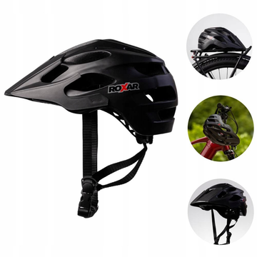 Brugt Roxar MTB Helmet Black Matte Cycling Accessories