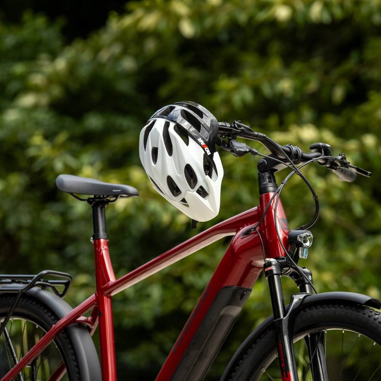 Käytetty Roxar MTB Helmet White/Black bike — kuva 4 / 5