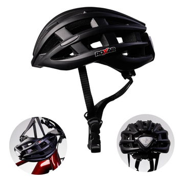 Brugt Roxar Street Helmet with Built-in Light - BLACK Cycling Accessories
