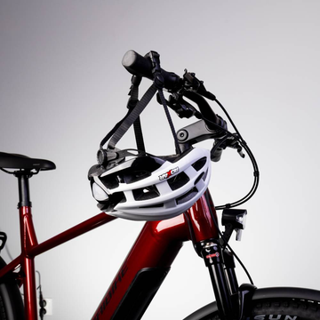 Brugt Roxar Street Helmet with Built-in Light - White bike — billede 3 af 6