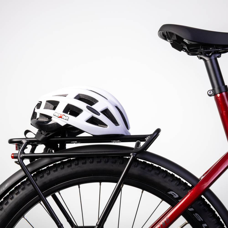 Brugt Roxar Street Helmet with Built-in Light - White bike — billede 6 af 6