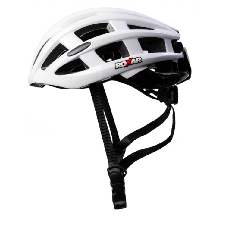 Brugt Roxar Street Helmet with Built-in Light - White bike — billede 4 af 6