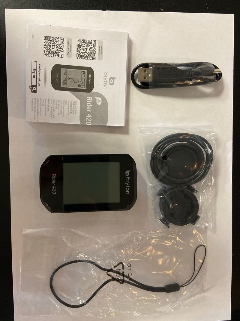 Used Bryton Rider 420 2023 Cycling Accessories