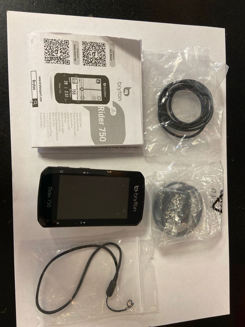 Bryton rider 750 2023 Cycling Accessories de segunda mano