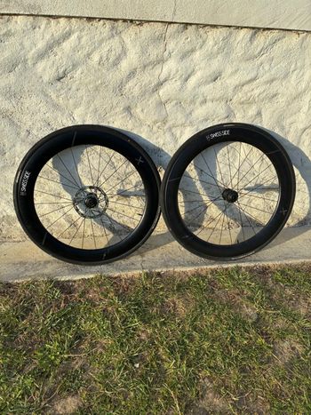 Použité SwissSide Swiss Side Hadron² Classic 625 Disc Brake Wheelset 2024 Wheels