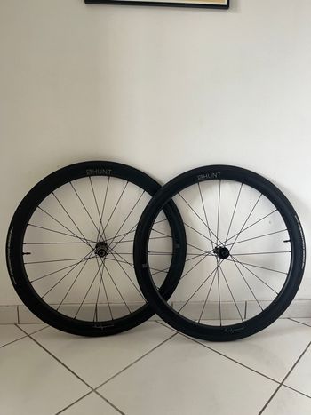 Hunt, 34 aero wide disc wheel set