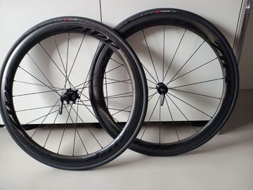 Brugt Zipp 303 Firecrest black/black 2019 bike — billede 2 af 10