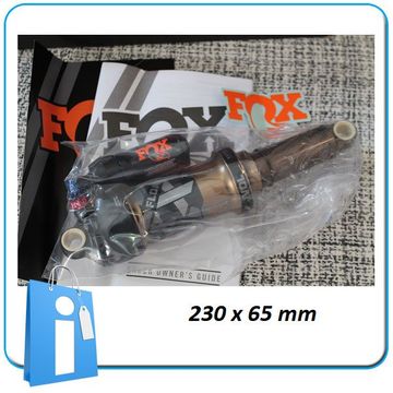 Used Fox Amortiguador Float X Factory Kashima 230 x 65 mm 230x65 2024 Rear Suspension