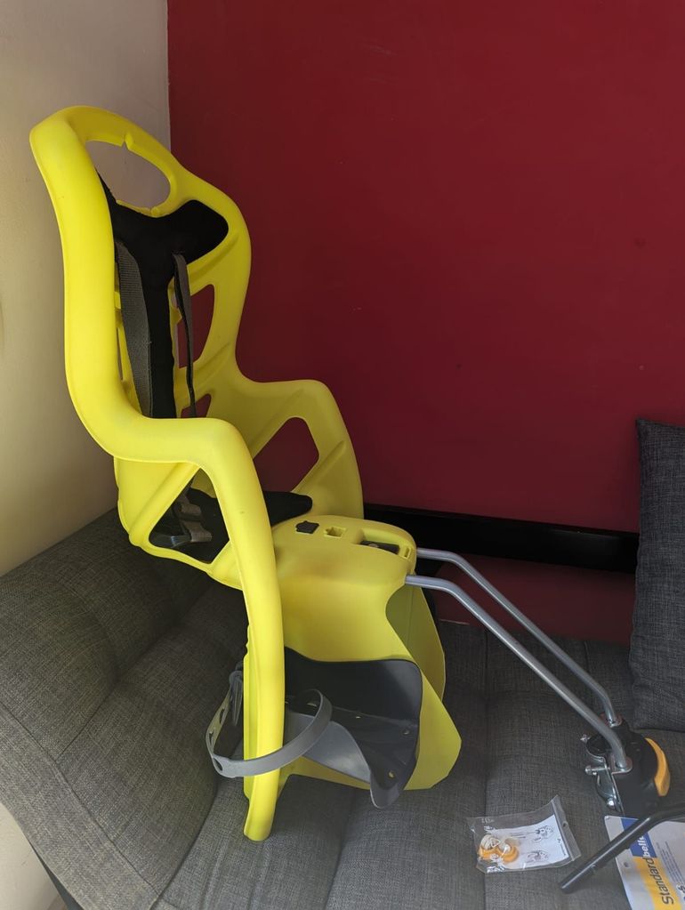 Used belelli Bellelli Light, Seggiolino per Tubo Unisex - aggancio tubo bici + staffa extra più lunga per bici da 29 bike — image 1 of 13