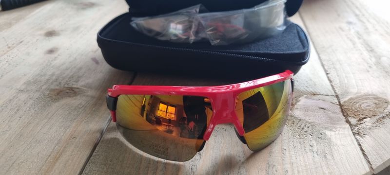 Brugt BBB Cycling Impulse BSG-62 Sport Zonnebril Rood 2025 Cycling Accessories