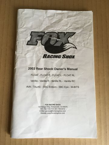 Fox FLOAT bike d'occasion — image 11 sur 14