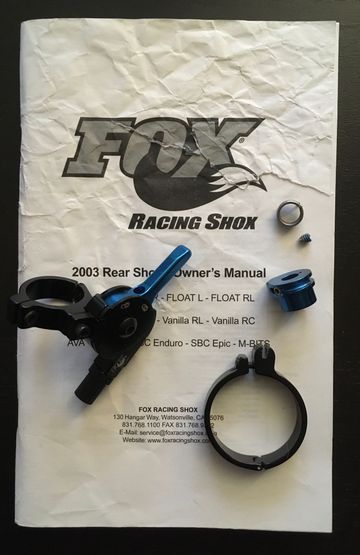 Used Fox FLOAT Rear Suspension