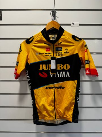 Used AGU Jumbo Visma Cycling Jersey 2023 Cycling Clothing