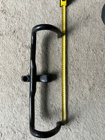 Used Beast Components Beast Components Ultra Bar IR Stuur - 31.8 | Carbon - UD black bike — image 4 of 6