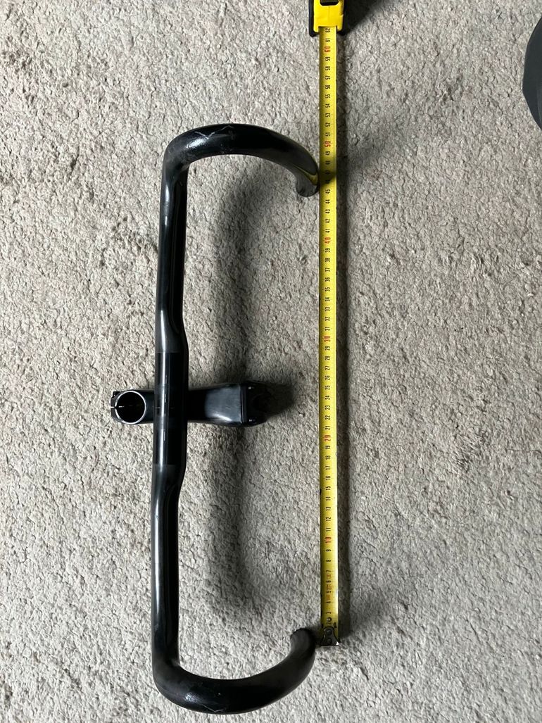 Used Beast Components Beast Components Ultra Bar IR Stuur - 31.8 | Carbon - UD black bike — image 4 of 6