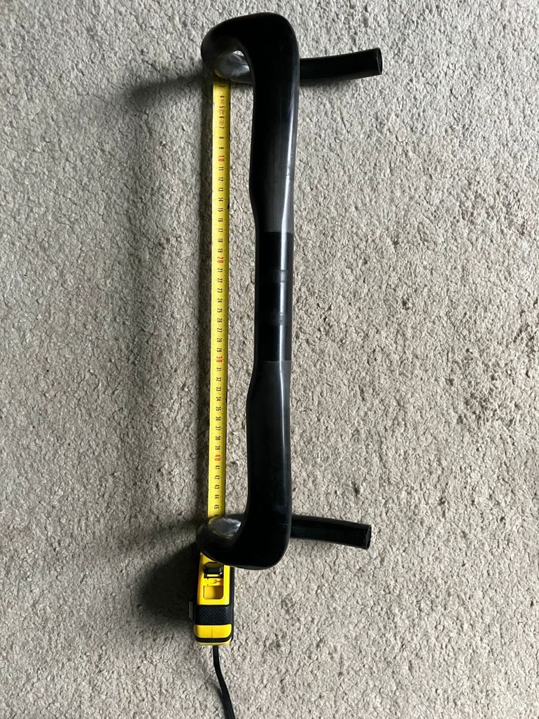 Used Beast Components Beast Components Ultra Bar IR Stuur - 31.8 | Carbon - UD black bike — image 2 of 6