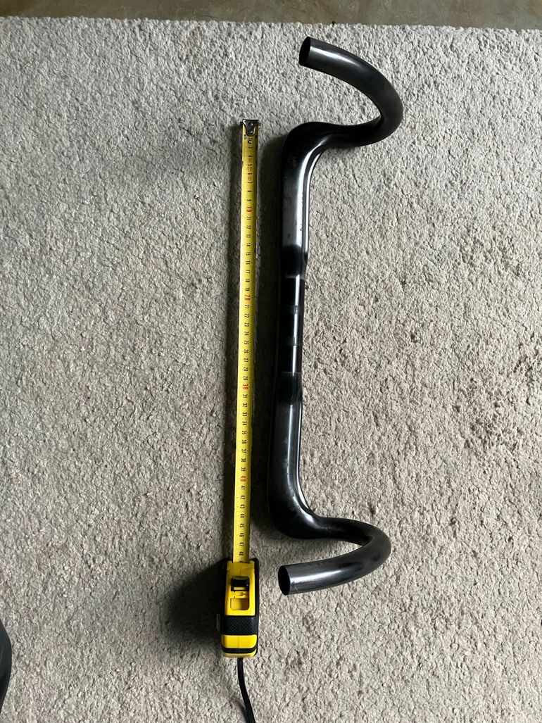 Used Beast Components Beast Components Ultra Bar IR Stuur - 31.8 | Carbon - UD black bike — image 1 of 6