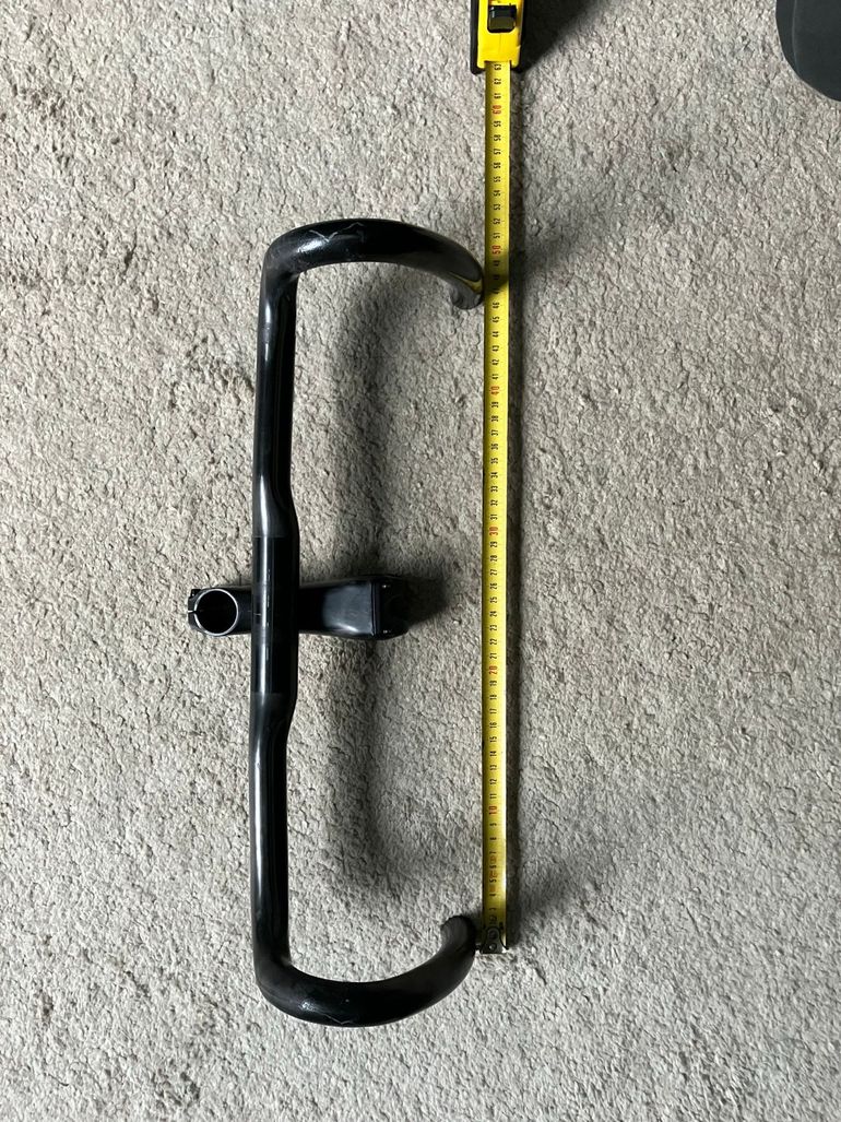 Used Beast Components Beast Components Ultra Bar IR Stuur - 31.8 | Carbon - UD black bike — image 5 of 6