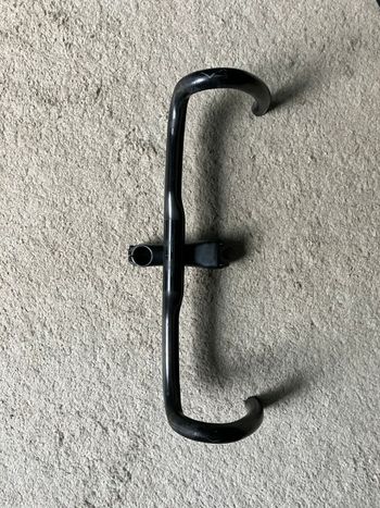 Used Beast Components Beast Components Ultra Bar IR Stuur - 31.8 | Carbon - UD black bike — image 6 of 6