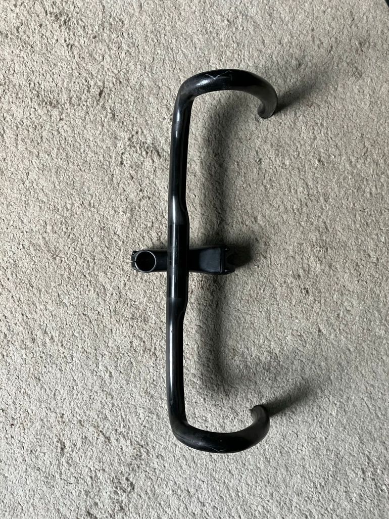 Used Beast Components Beast Components Ultra Bar IR Stuur - 31.8 | Carbon - UD black bike — image 6 of 6