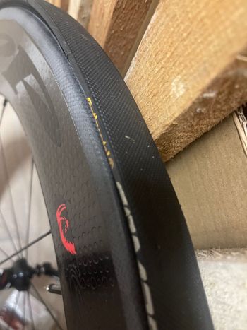 Zipp 808 firecrest Vorderrad bike usato — immagine 3 di 3