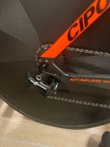 Brugt ZIPP Scheibe Scheibenlaufrad Super9 bike — billede 3 af 4