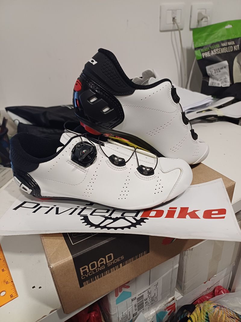 Sidi SCARPE BDC FAST BIANCO 40 - CFASTBIBI-40 2023 Cycling Shoes usato